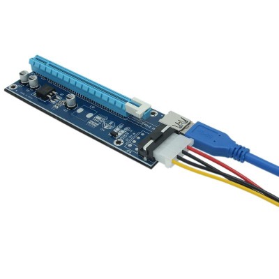 Райзер Palmexx 12v 6pin Ver 006C PCI-E PCI Express Riser USB 3.0 PX/RISER-006C