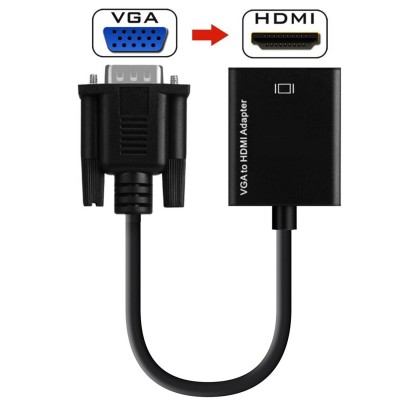 Адаптер VGA to HDMI + Audio