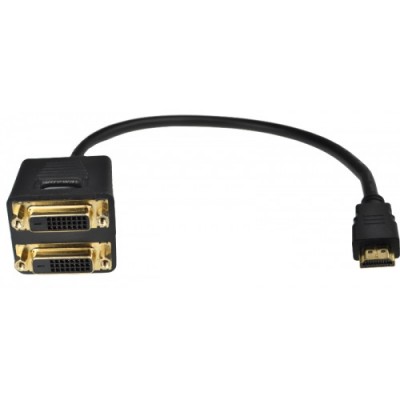 Переходник HDMI M to 2 DVI F (24 +1)