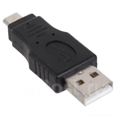 Переходник c micro USB (m) to USB (m)