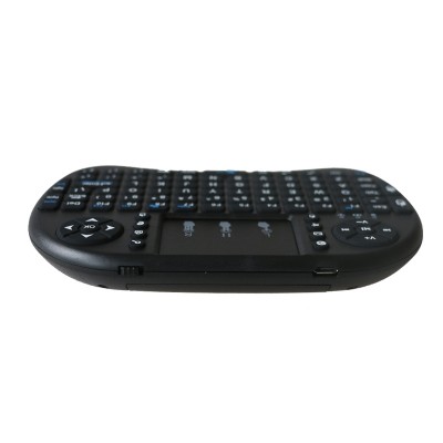 Беспроводная mini клавиатура с touchpad на английском и русском языках