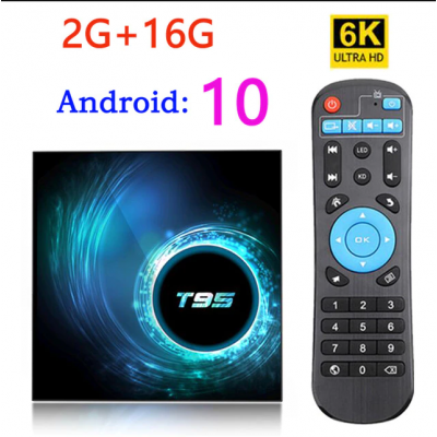 Андроид ТВ приставка TV BOX T95 2GB/16GB, Android 10