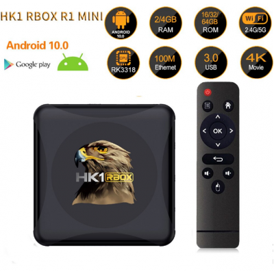 Смарт-ТВ Приставка HK1 Rbox R1-mini 2/16 Гб Android 10
