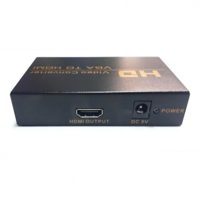 Конвертер VGA на HDMI 1080p с дополнительным питанием
